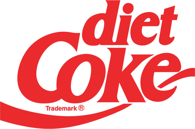 diet coke logo re-creation